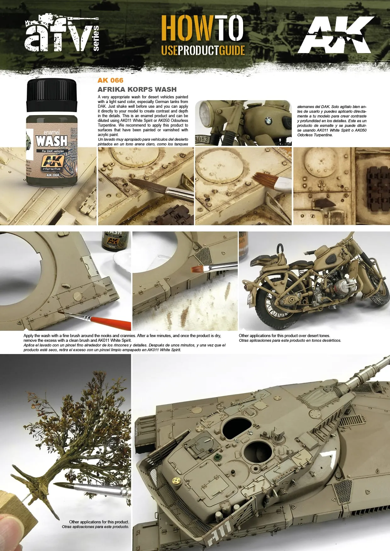 AK066 Africa Korps Wash