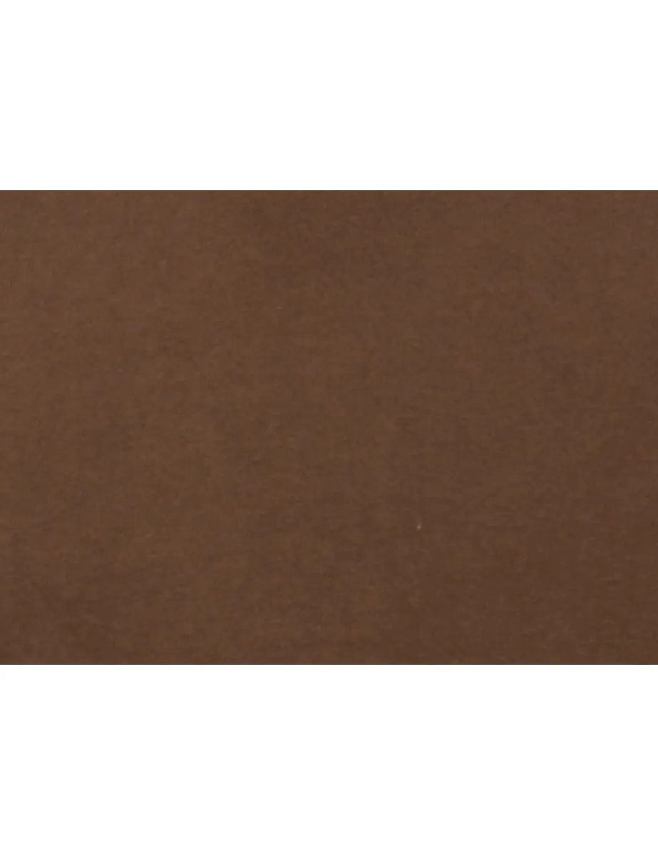 Brown Plain T-shirt - S