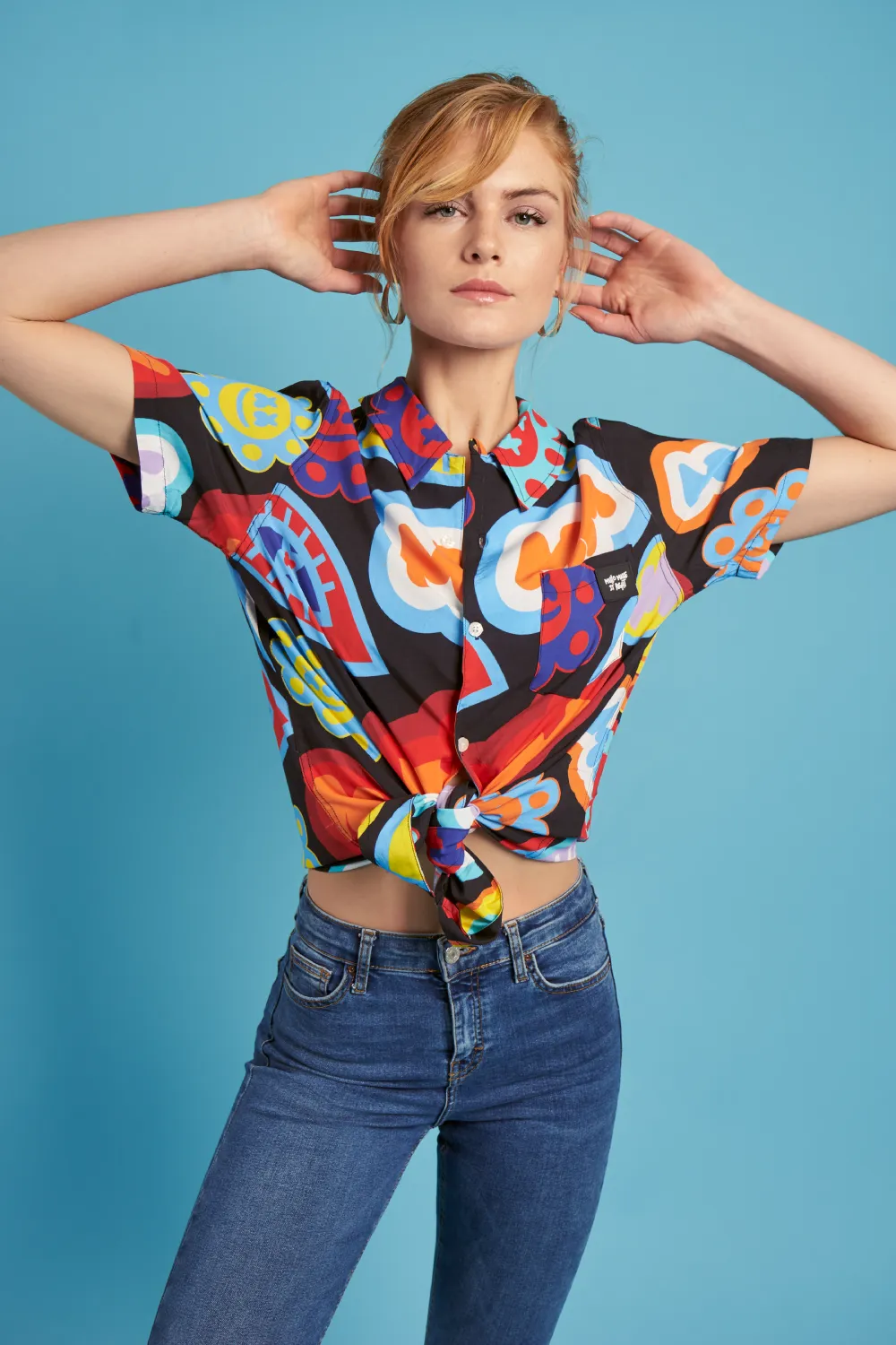 Desert Vibes Rayon Button-Up