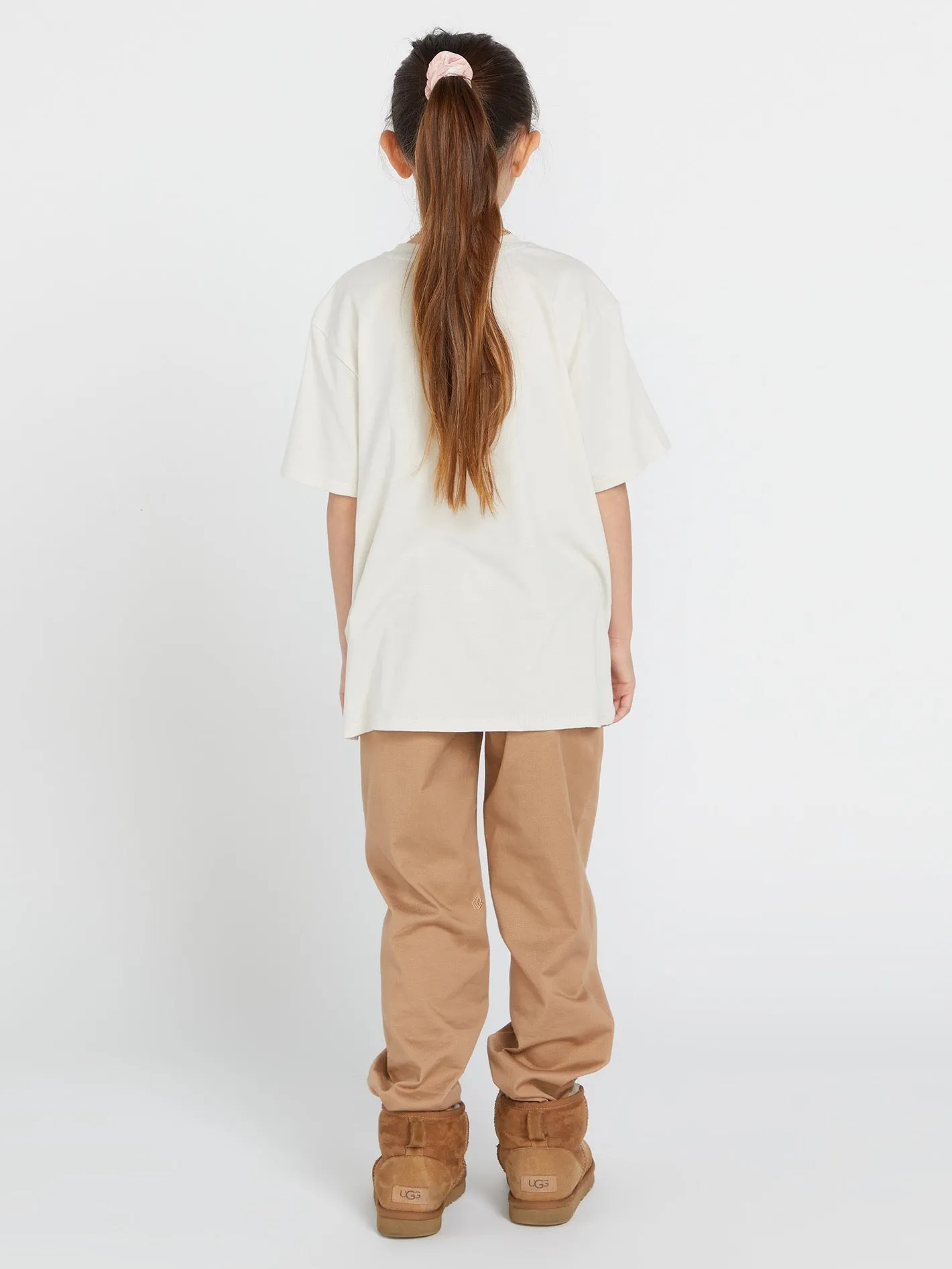 Girls Truly Stoked Boyfriend Tee - Cloud