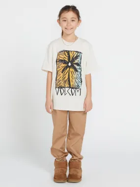 Girls Truly Stoked Boyfriend Tee - Cloud