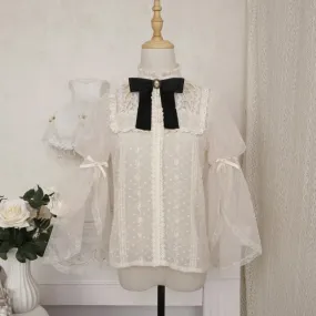 Gothic Garden Whispers Blouse | Whispers of Elegance, Echoes of Kawaii