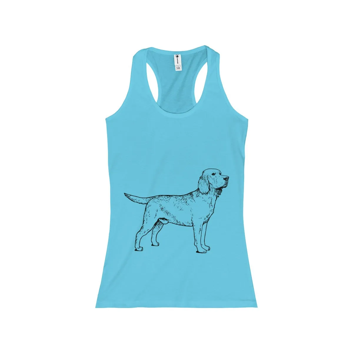 Labrador Retriever Tank Tops for Women Racerback Tank