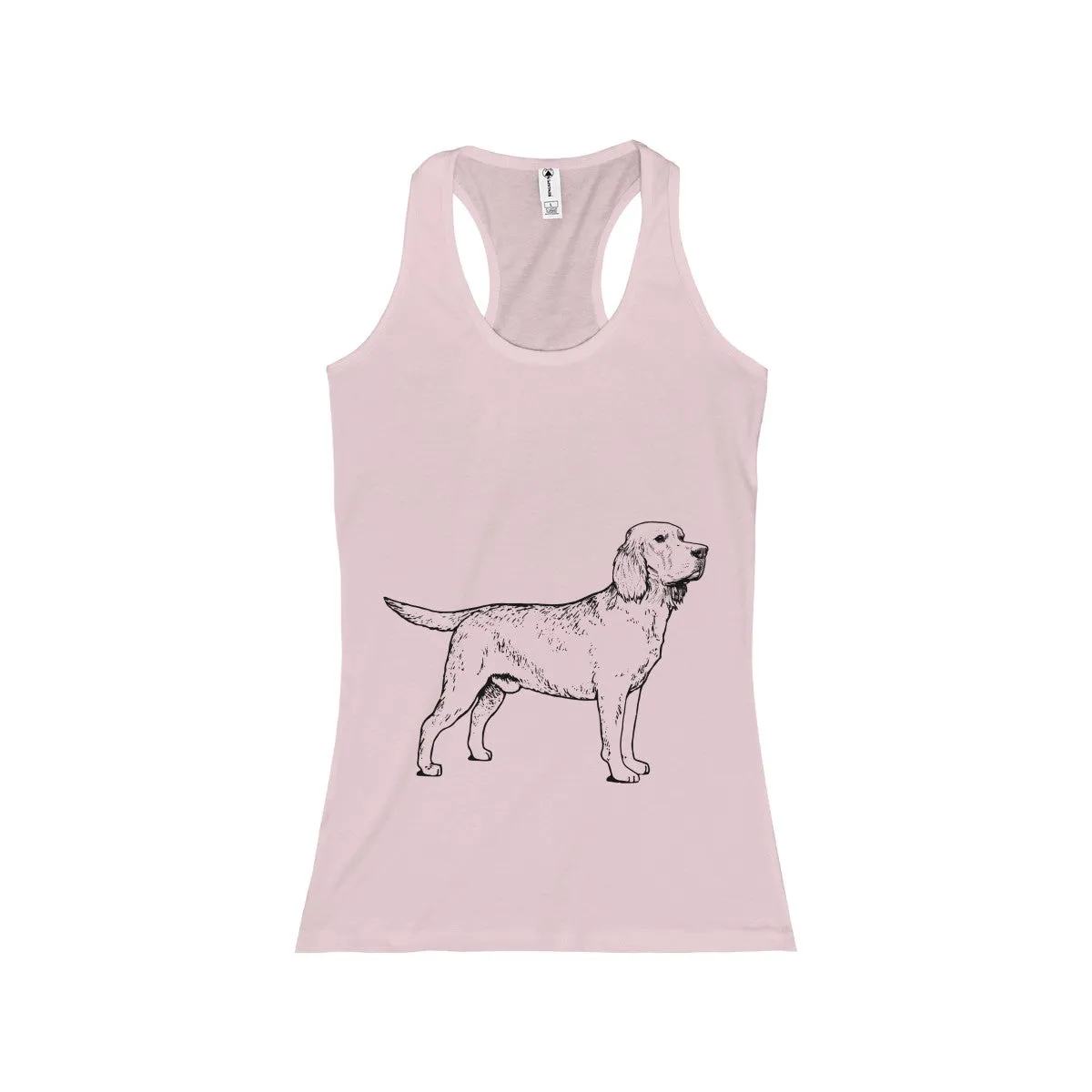 Labrador Retriever Tank Tops for Women Racerback Tank