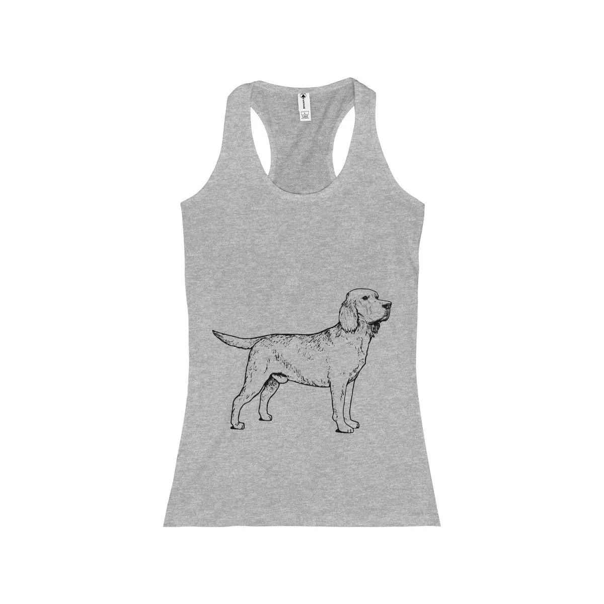 Labrador Retriever Tank Tops for Women Racerback Tank