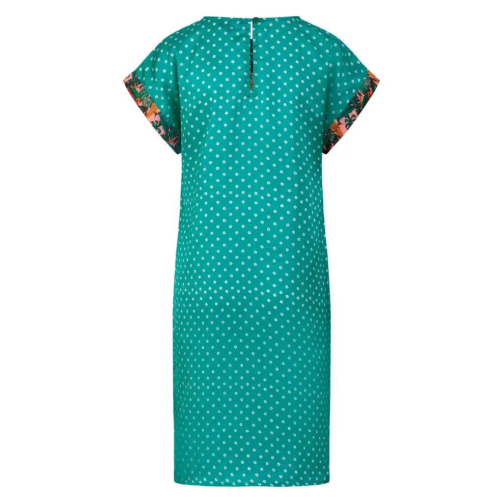 Leo Silk Modal Short Sleeve Dress