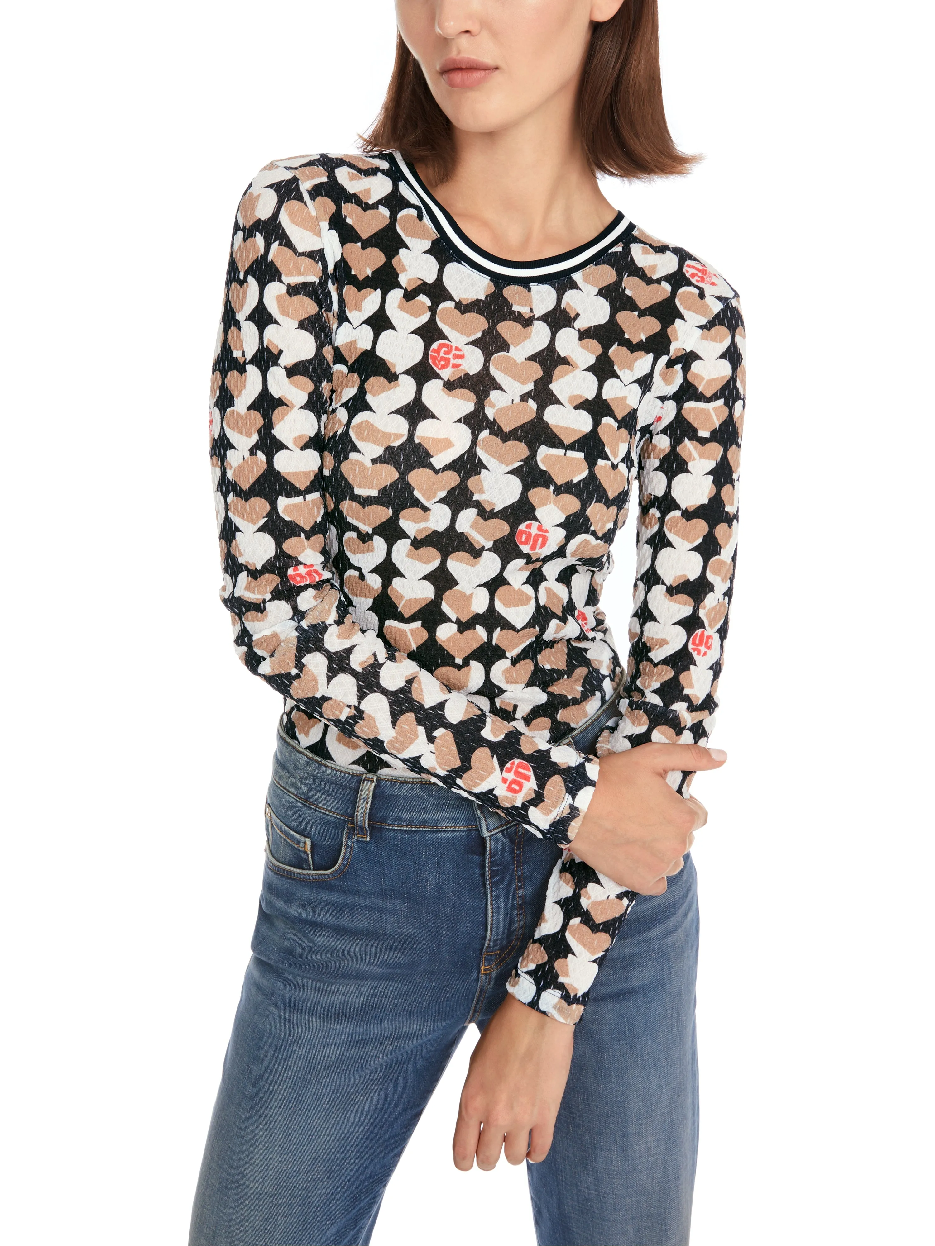 MARC CAIN Heart T-shirt