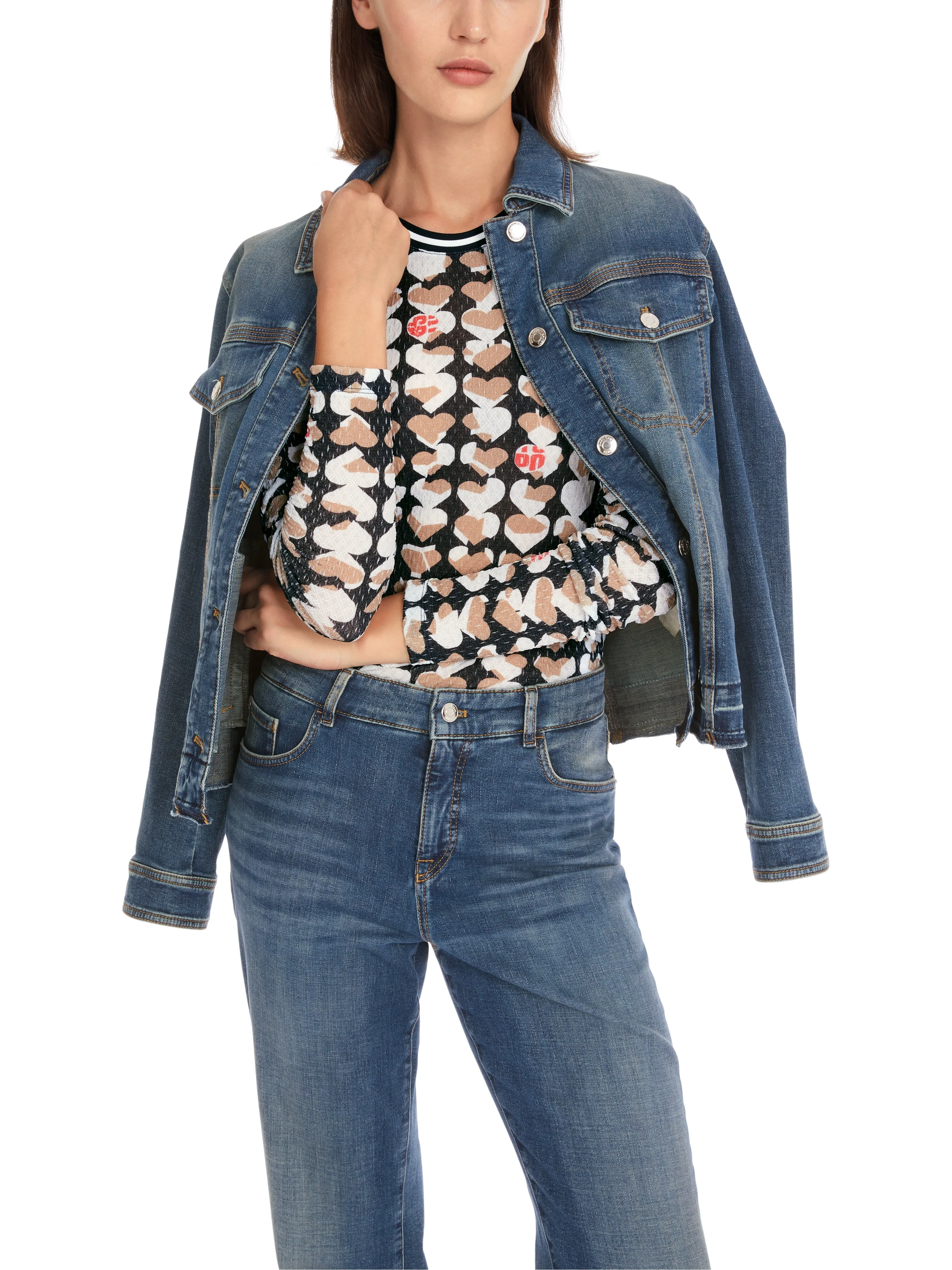 MARC CAIN Heart T-shirt