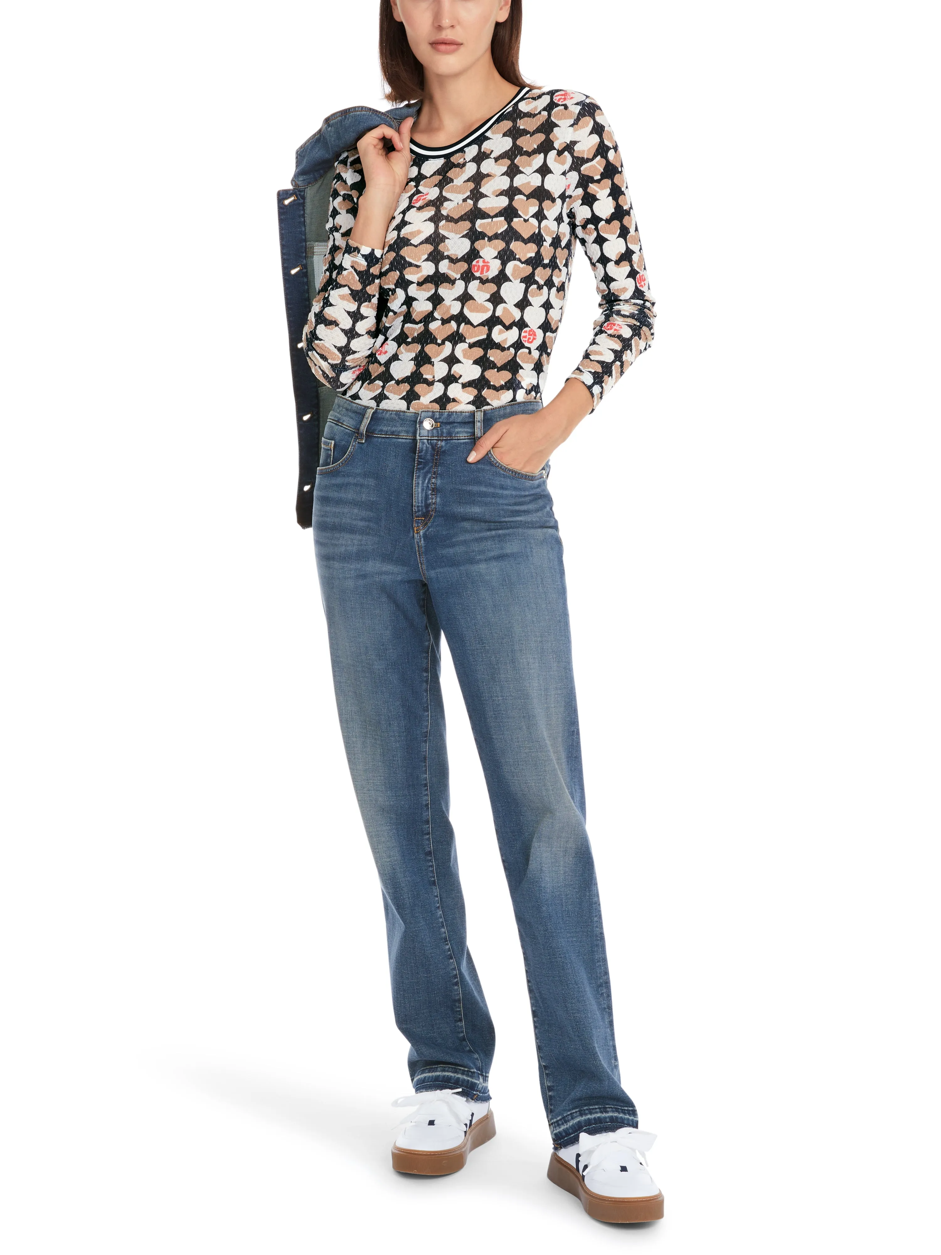 MARC CAIN Heart T-shirt