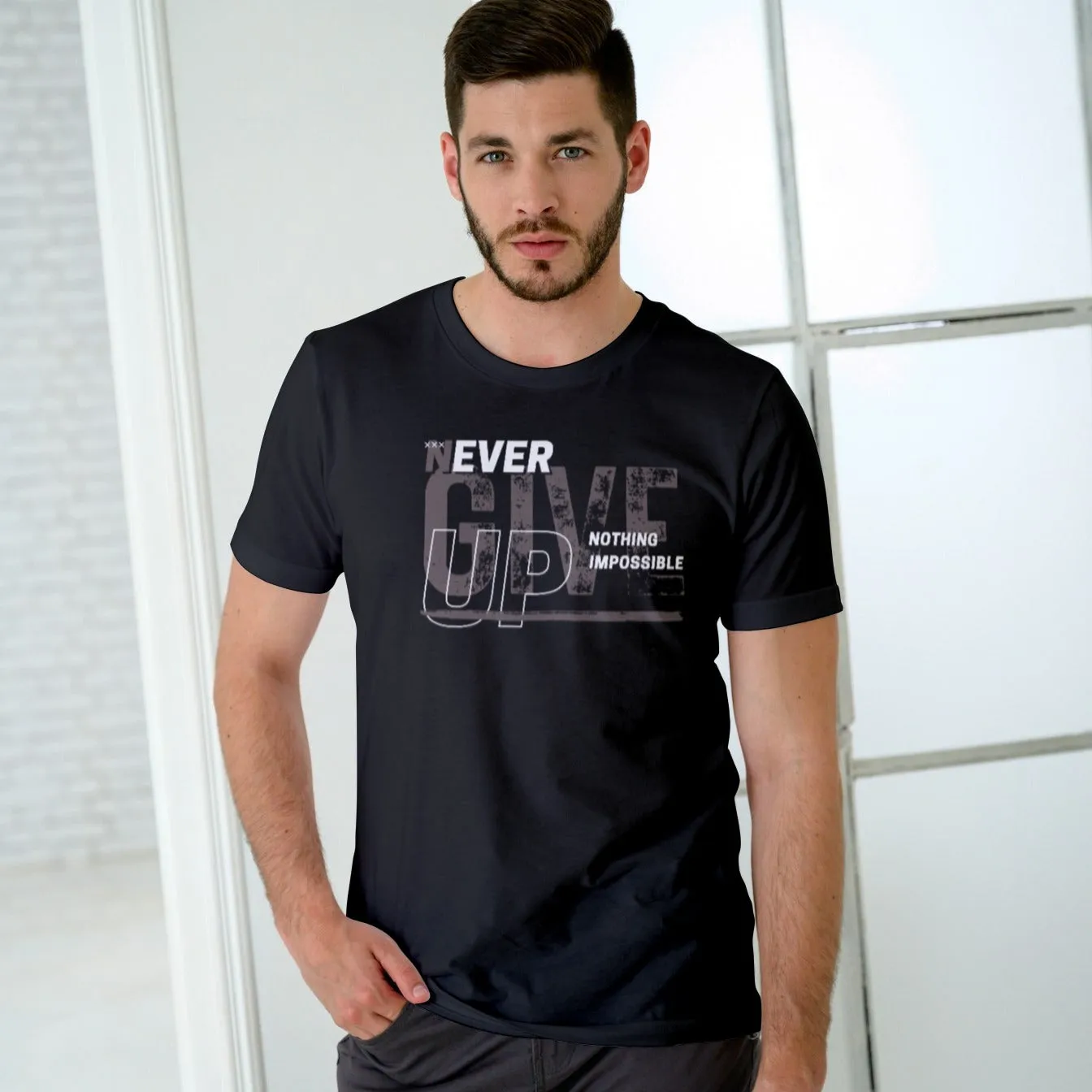 Men Cotton T-Shirt TTF-021