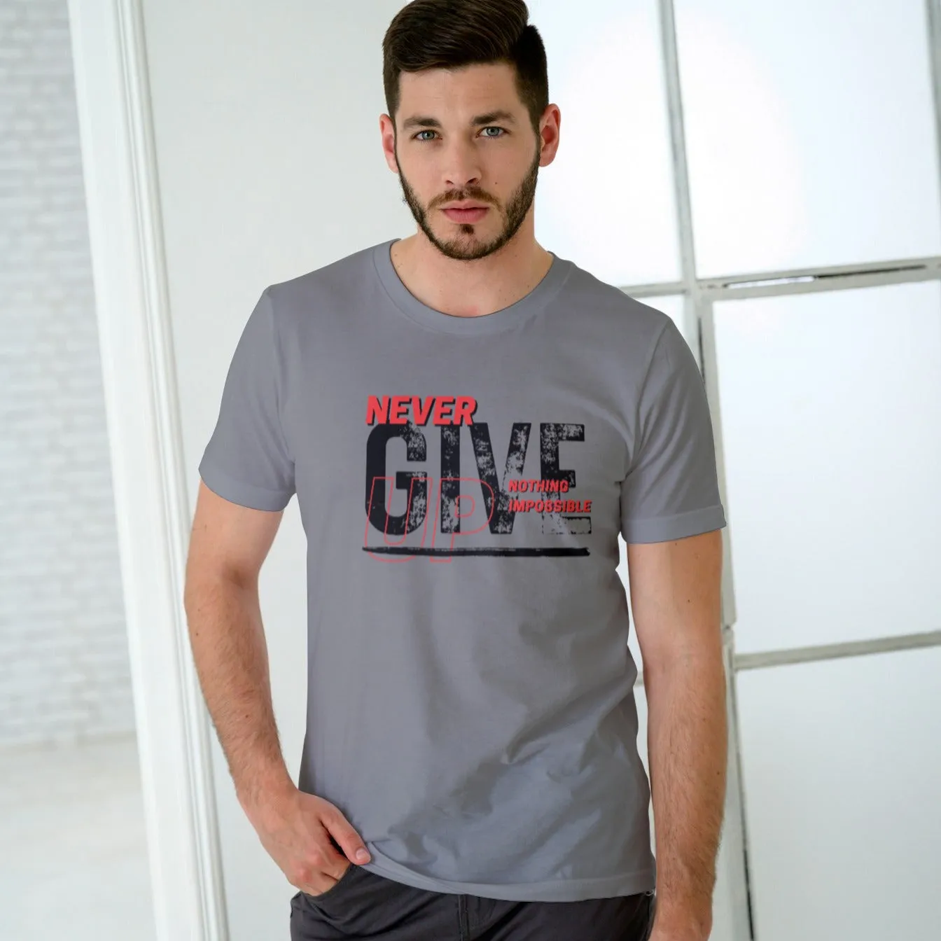 Men Cotton T-Shirt TTF-021